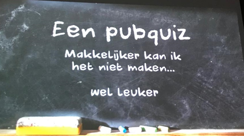 pubquiz schoolbord