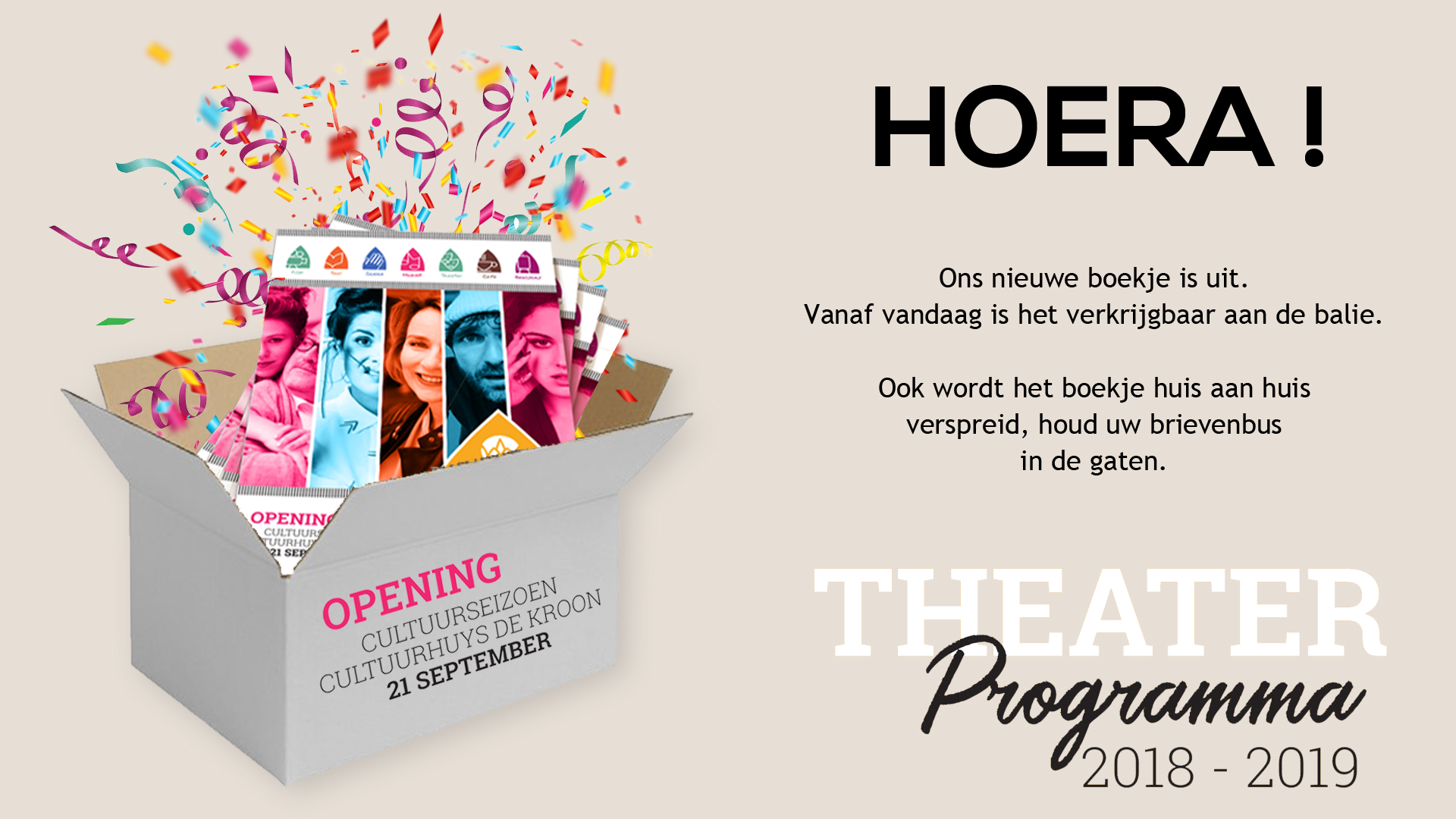 Programma 2018 2019 uit